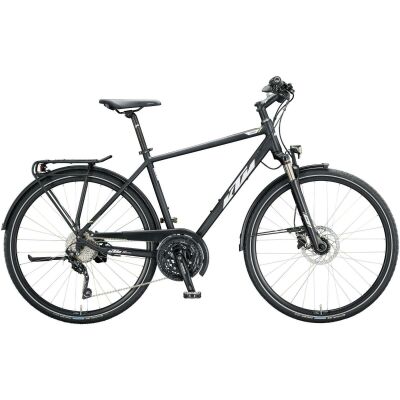 KTM VENETO LIGHT DISC H Trekkingrad 2020 | black matt (white+green)