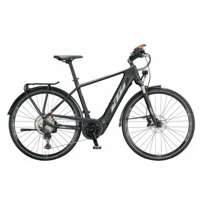 KTM MACINA SPORT ABS H E-Bike Trekkingrad 2021 | black matt (black+orange glossy) | 46 cm