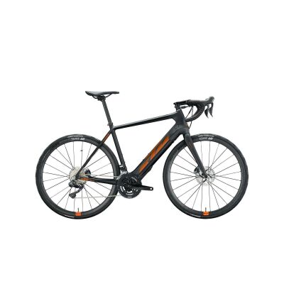 KTM MACINA MEZZO E-Bike Rennrad 2021 | black matt (space orange glossy) | XL
