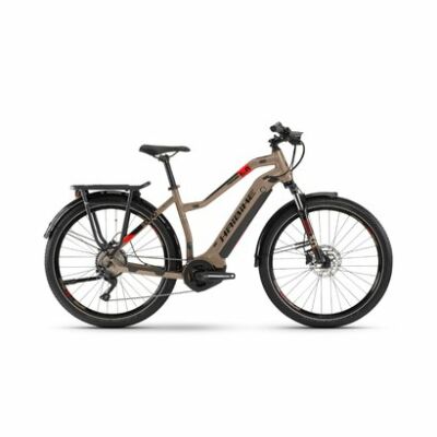 Haibike SDURO Trekking 4.0 Damen i500Wh E-Bike 10G Deo. 2020 | sand/schwarz/rot