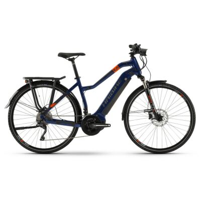 Haibike SDURO Trekking 5.0 Damen i500Wh E-Bike 20-G XT 2020 | blau/orange/titan