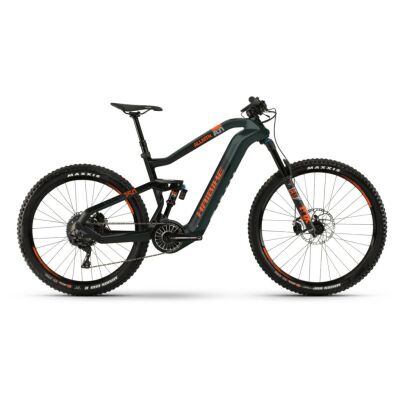 Haibike XDURO AllMtn 8.0 i630Wh Flyon E-Bike 11-G XT 2021 | oliv/carbon/orange matt