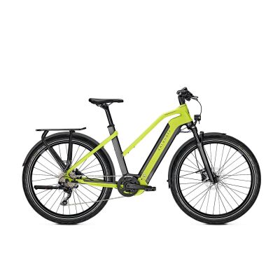 KALKHOFF ENDEAVOUR 7.B MOVE Trapez E-Trekking Bike 2021 | diamondblack/integralegreen matt