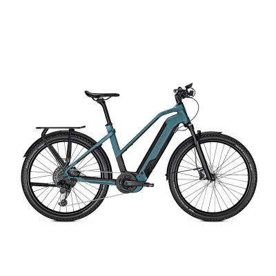 KALKHOFF ENTICE 7.B ADVANCE Trapez E-Trekking Bike 2021 | topasblue/magicblack matt
