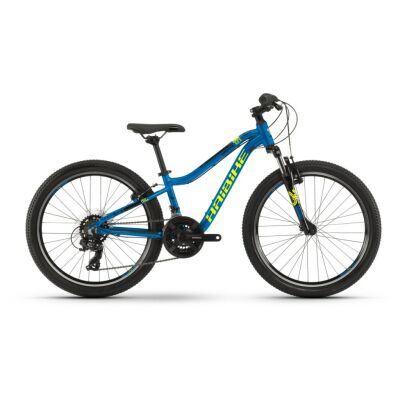 Haibike SEET HardFour 1.0 24" 21-G Tourney 2021 | blau/gelb/schwarz