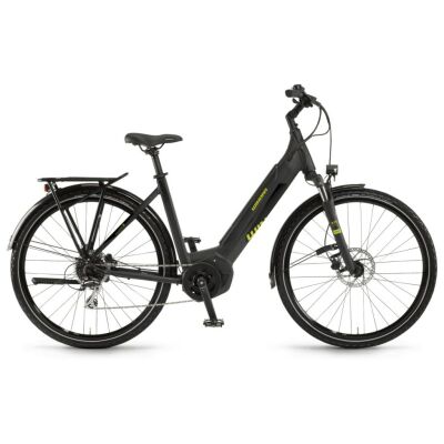 Winora Yucatan i8 Einrohr i400Wh E-Bike 28" 8-G Acera 2020 | schwarz matt/glanz