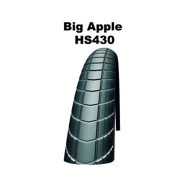 Schwalbe BIG APPLE K-Guard 50-254 B/B-SK+RT HS430 SBC 50EPI
