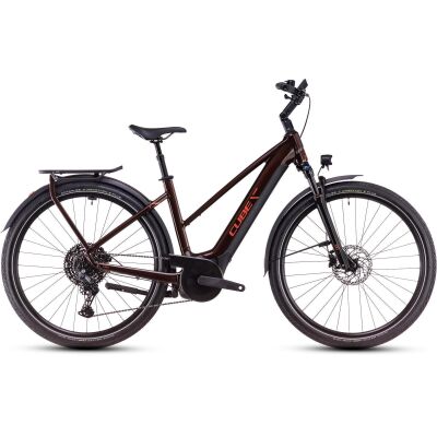 Cube Touring Hybrid Pro 625 Trapez Trekking E-Bike 2025 | cinnamon´n´orange