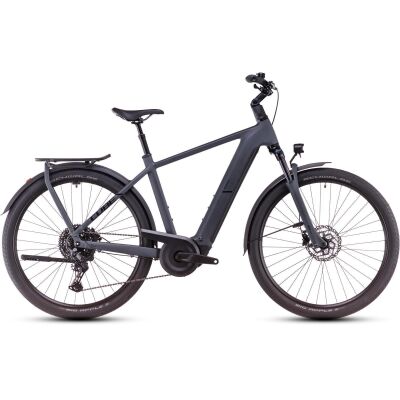Cube Kathmandu Hybrid ONE 800 Trekking E-Bike 2025 | shadowgrey´n´black