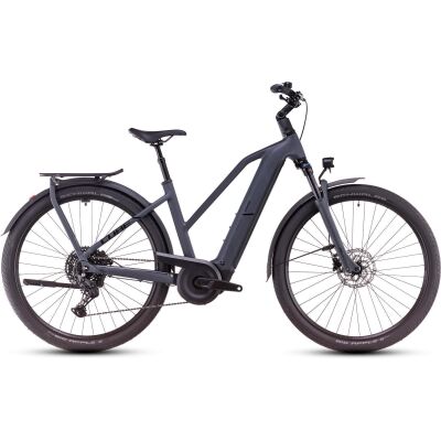 Cube Kathmandu Hybrid ONE 800 Trapez Trekking E-Bike 2025 | shadowgrey´n´black