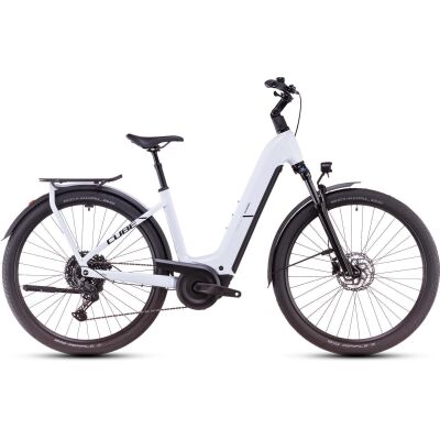 Cube Kathmandu Hybrid ONE 800 Tiefeinsteiger Trekking E-Bike 2025 | polarwhite´n´black