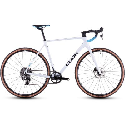 Cube Cross Race C:62 Race Cyclocrosser 2025 | polarwhite´n´blue