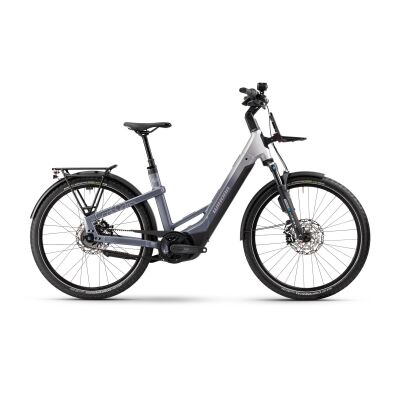 Winora Yakun R5 Pro ABS 800Wh Tiefeinsteiger Trekking E-Bike 2025 | downtown/haze grey - gloss