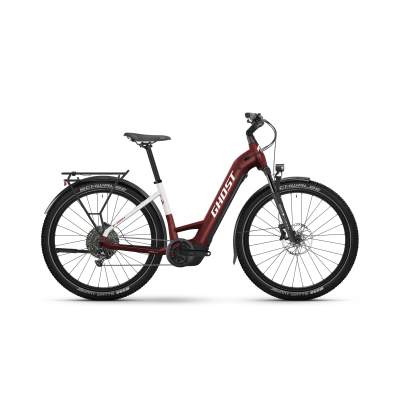 Ghost E-TERU PRO EQ ABS 800Wh Tiefeinsteiger E-MTB 2026 | carbon red/chilly white - glossy