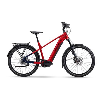 Haibike TREKKING 9 ABS 800Wh Trekking E-Bike 2025 | dynamite red/blue glänzend