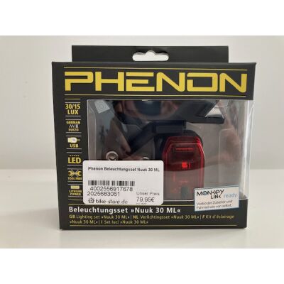 Monkey Link Beleuchtungs-Set Monkey Link Phenon schwarz