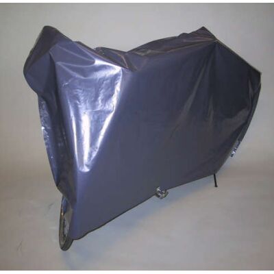 Velo Faltgarage Fahrrad grau Ösen+Bänder