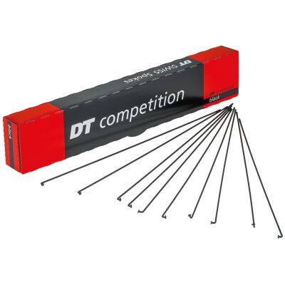 DT Swiss Speiche Competition DD schwarz 2,0 - 1,8 x 290 mm