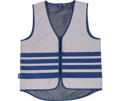 Abus Lumino Urban Weste silber Kids