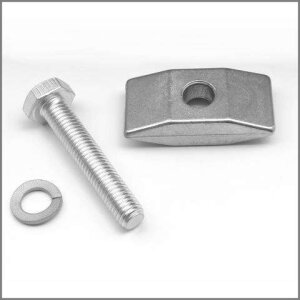 Pletscher ESGE Lasche F 15/4 +M10 x 55 + F6