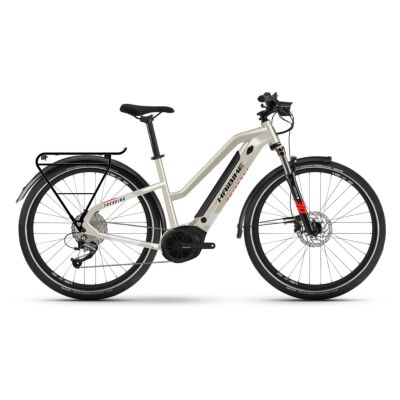 Haibike Trekking 4 i500Wh E-Bike Low Standover 9-G Altus 2024 | desert/white
