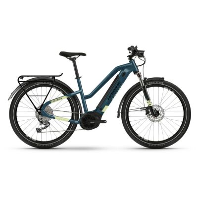 Haibike Trekking 5 i500Wh E-Bike Low Standover 9G Aliv. 2023 | blue/canary