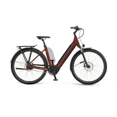 Winora Sinus N5f Wave i625Wh E-Bike 27.5 Zoll 5-G Nexus 2023 | maroonred matt