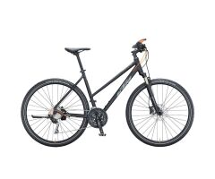 KTM LIFE ACTION D Crossrad 2021 | black matt (grey+orange...