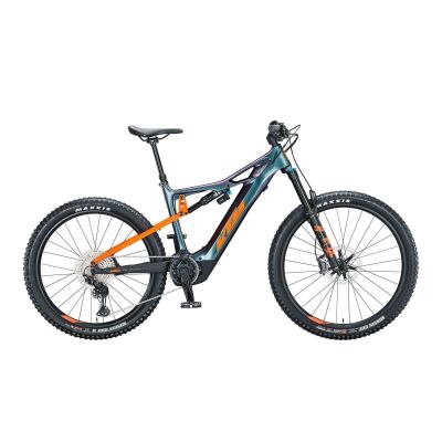 KTM MACINA KAPOHO MASTER / E-Bike Fully 2021 | space galaxy (orange+black)