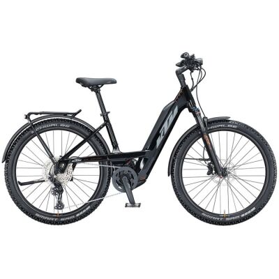 KTM MACINA AERA 271 LFC TS E-Bike MTB-Tiefeinsteiger 2021 | metallic black (grey+orange)