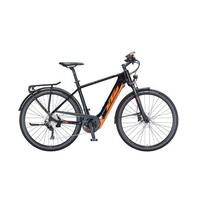 KTM MACINA SPORT 630 H E-Bike Trekkingrad 2021 | metallic black (orrange)