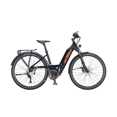 KTM MACINA SPORT 630 TS E-Bike Trekkingrad 2021 | metallic black (orange)
