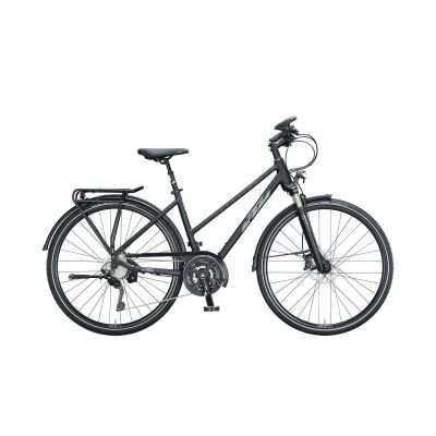 KTM TRENTINO LIGHT D Trekkingrad 2021 | black matt (grey glossy)