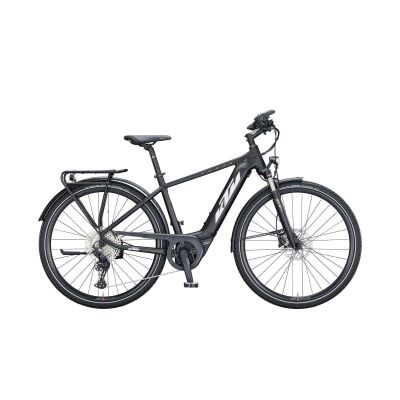 KTM POWER SPORT 11 H E-Bike Trekkingrad 2021 | black matt (white+orange)