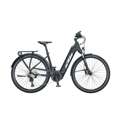 KTM POWER SPORT 11 US E-Bike Trekkingrad 2021 | black matt (white+orange)
