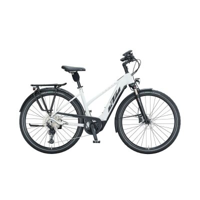 KTM CENTO 11 PLUS D E-Bike Trekkingrad 2021 | white matt (black+red)