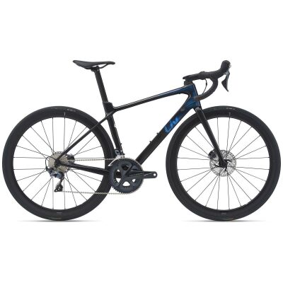 Liv Langma Advanced Pro 1 Damen Rennrad 2021 | carbon black / chameleon