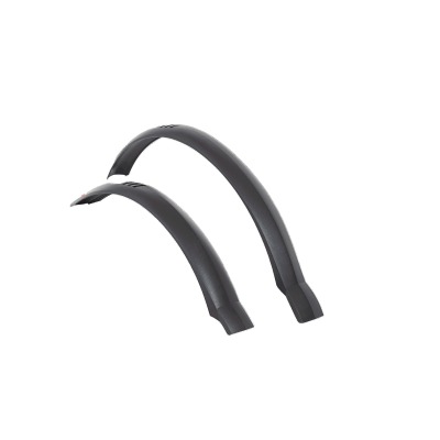 Hebie Taipan Steckradschutzblech-Set 20" (ATB / MTB, Faltrad), schwarz