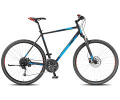 KTM LIFE ROAD 27 DISC H Herren Lightgrey Matt / Black+Orange Crossrad 2018