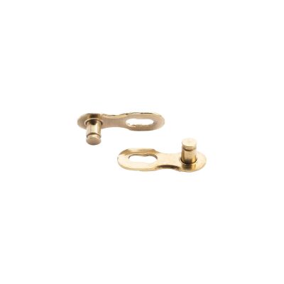 KMC Verschlussglied MissingLink "10R", Ti-N gold, 2 Stück, SB-verpackt, passend für X10/X10SL/X10EL