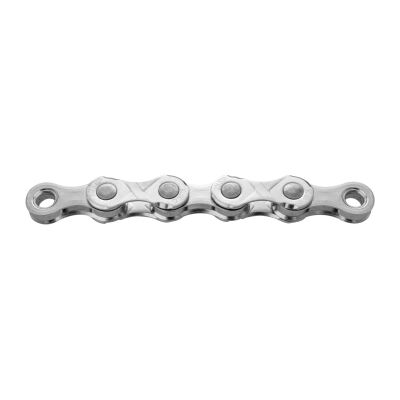 KMC e11 Kette silber, nickelbeschichtet, SB-verpackt, 122 Glieder