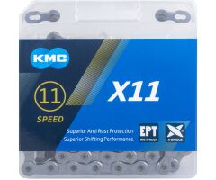 KMC X11 Kette EPT, SB-verpackt, 118 Glieder