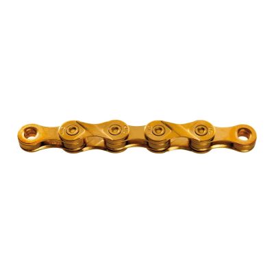 KMC X9 Kette Ti-N gold, SB-verpackt, 114 Glieder
