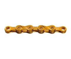 KMC X9 Kette Ti-N gold, SB-verpackt, 114 Glieder