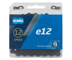 KMC E12 Kette BlackTech, 130 Glieder