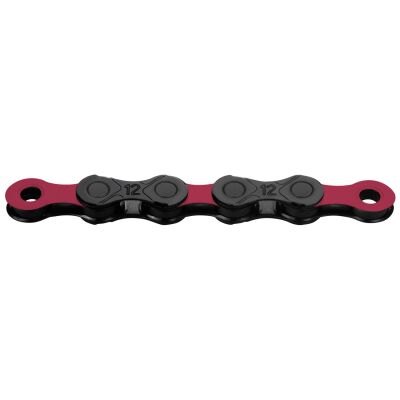 KMC DLC12 Kette schwarz / pink
