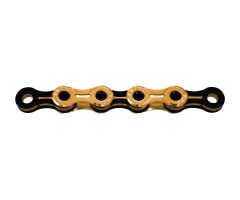 KMC X11SL Kette Ti-N gold / schwarz, gewachst