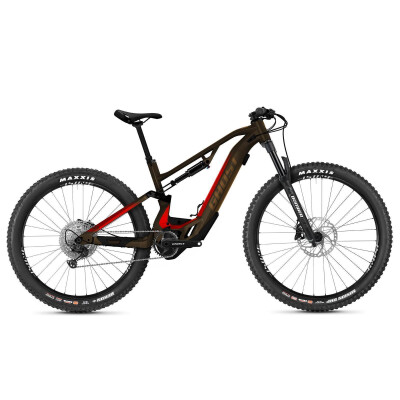 Ghost Hybride ASX Essential 130 E-Bike Fully 2021 | brown/pink S