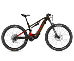 Ghost Hybride ASX Essential 130 E-Bike Fully 2021 | brown/pink S