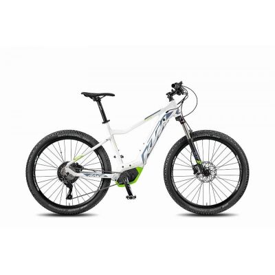 KTM MACINA RACE 273 White Matt / Dove+GreenE-MTB Hardtail 2018